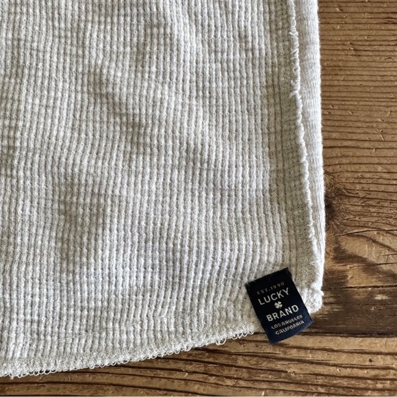 *LUCKY BRAND RIDE THE WIND THERMAL LONG SLEEVE TOP* - Picture 5 of 8